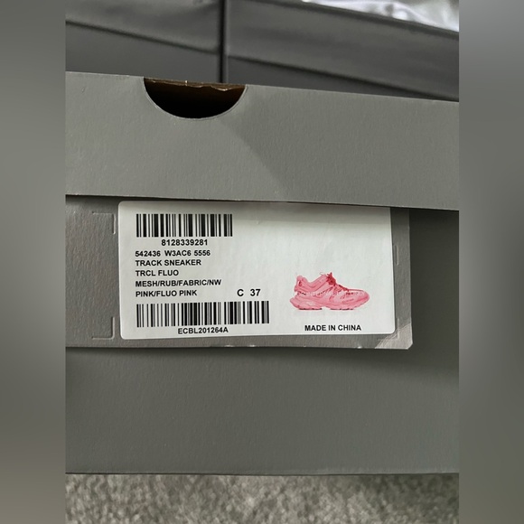 Balenciaga track sneaker pink size 37 - Picture 10 of 13